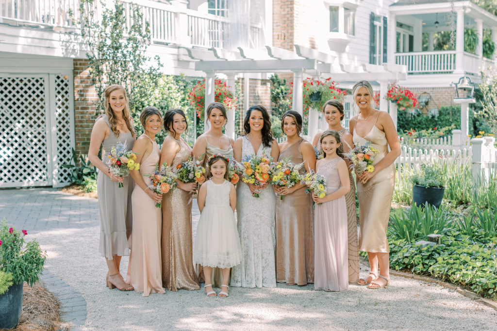 savannah wedding bridesmaids