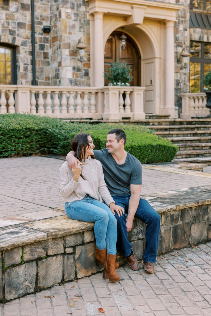the farm at high shoals engagement session