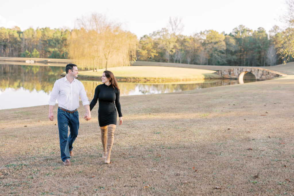 the farm at high shoals engagement session