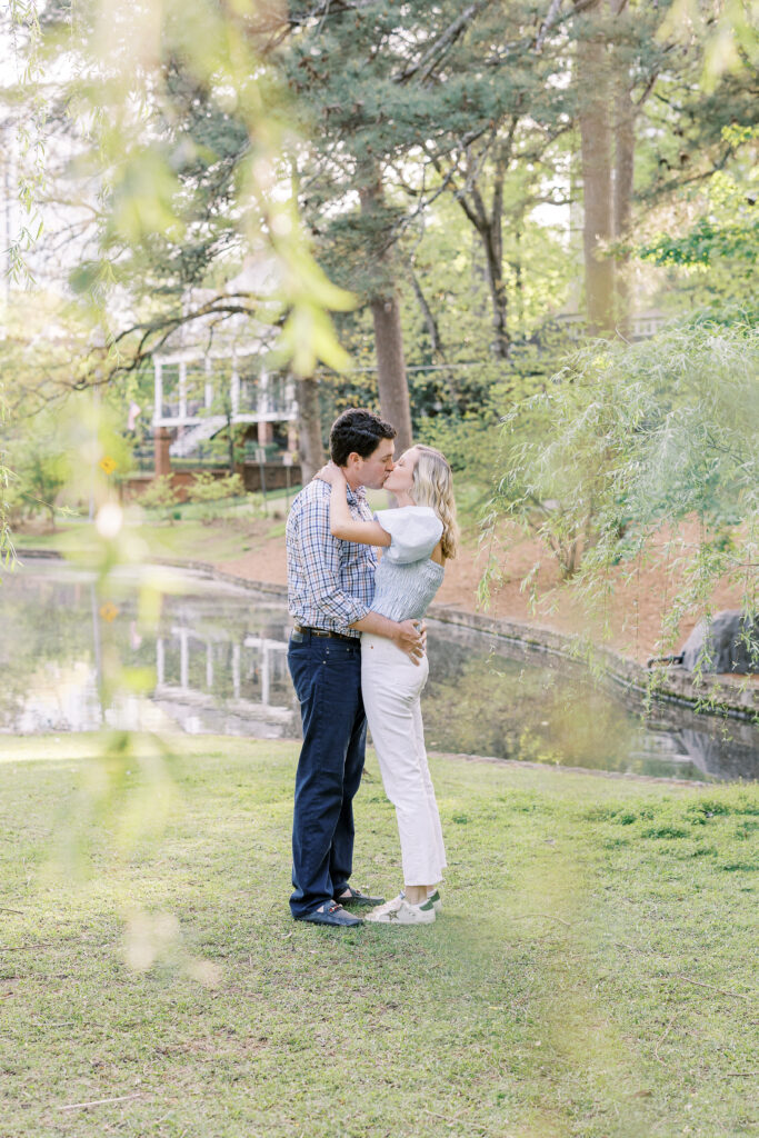 The Duck Pond Engagement Session