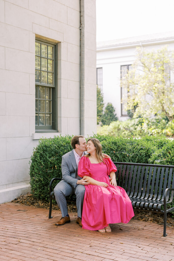 Engagement Session at UGA's North Campus
