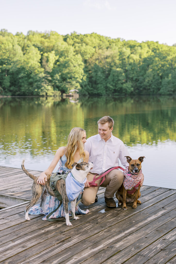 Lake Herrick Engagement Session at UGA