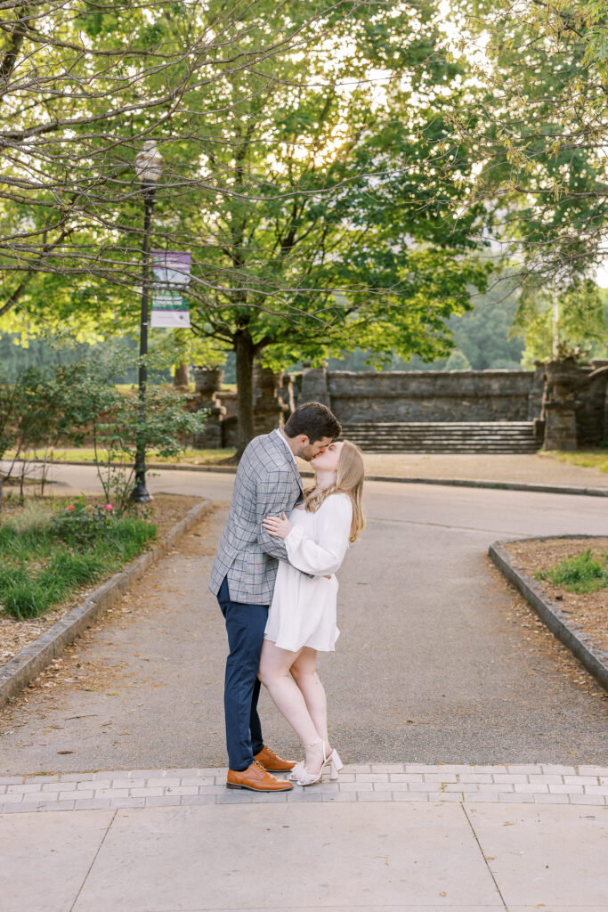 Downtown Atlanta Engagement Session in Piedmont Park