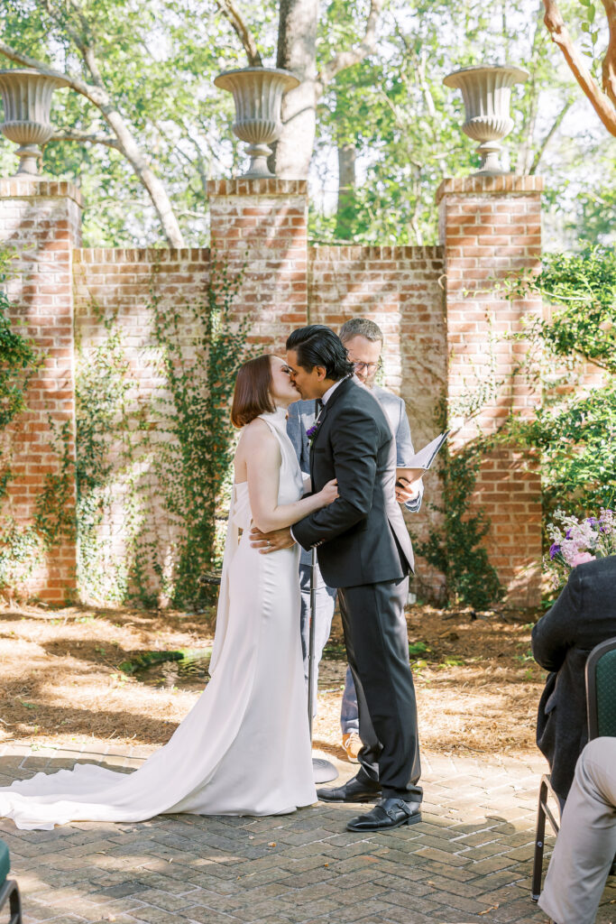 Intimate State Botanical Gardens of Georgia Wedding