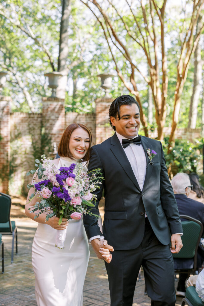 Intimate State Botanical Gardens of Georgia Wedding