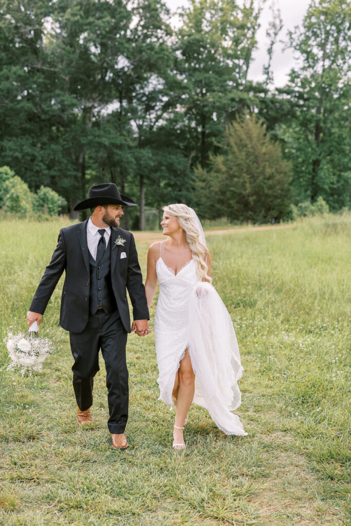 bride and groom portrait