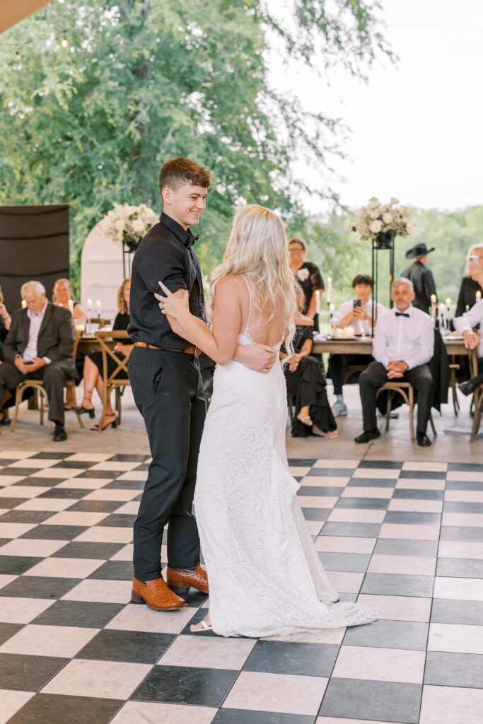 bride dancing with her brother