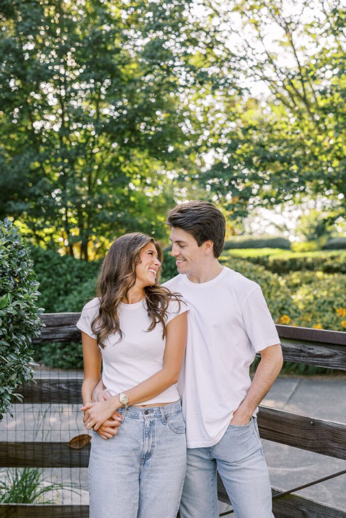 engagement session at the painted horse winery in alpharetta georgia