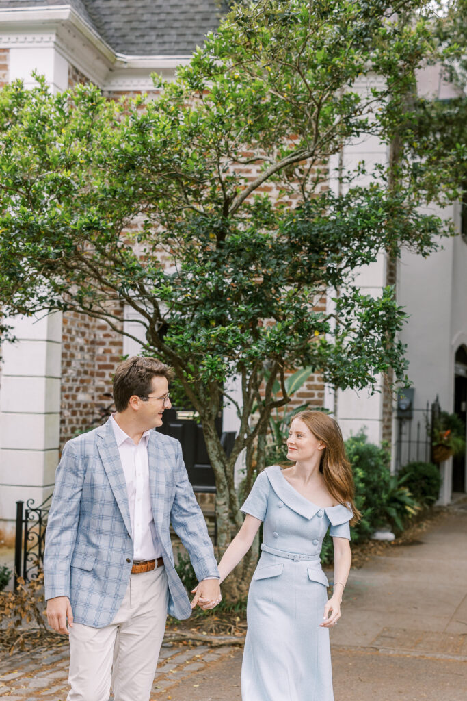 A Rainy Engagement Session in Charleston, SC