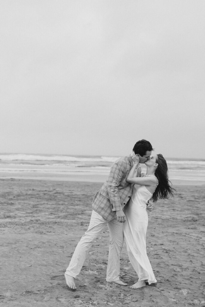 A Rainy Engagement Session on Sullivan's Island, SC