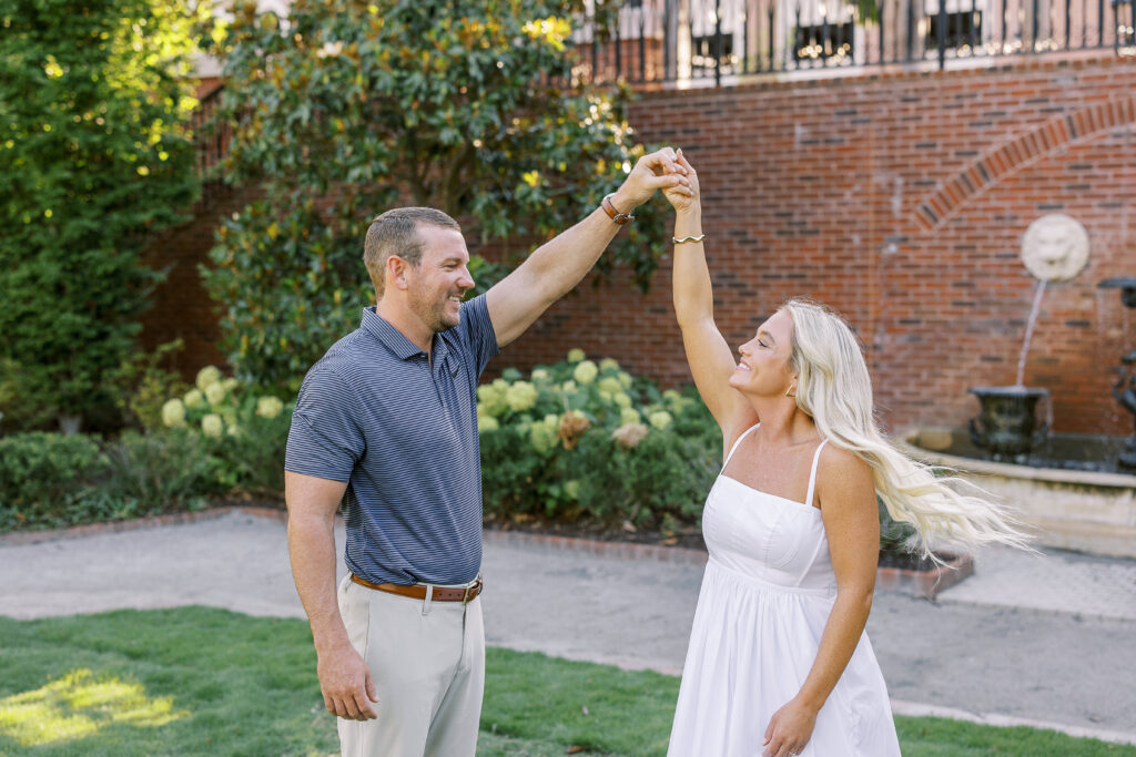 Downtown Alpharetta Engagement Session