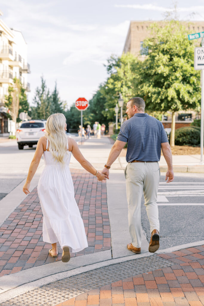 Downtown Alpharetta Engagement Session