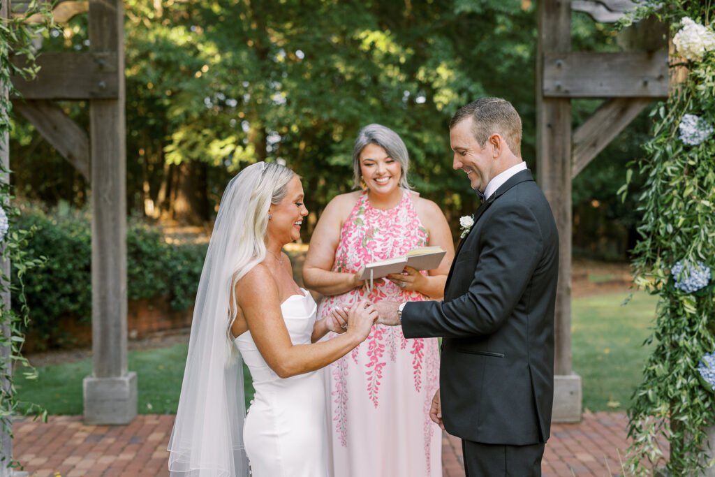 Lake Oconee Estate Wedding