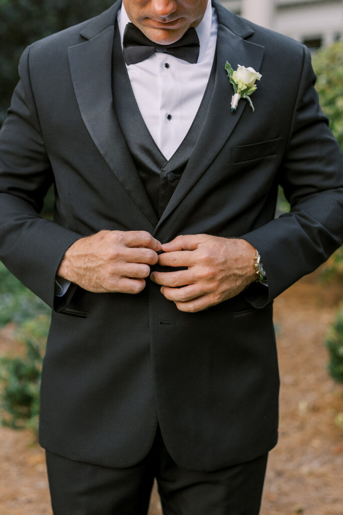 portrait of the groom