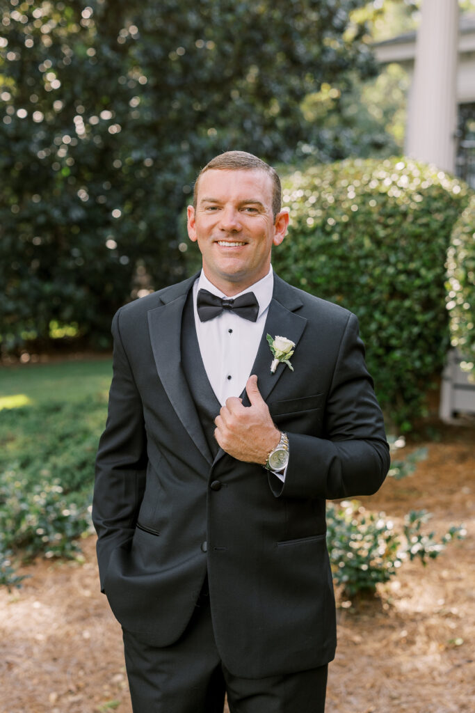 portrait of the groom