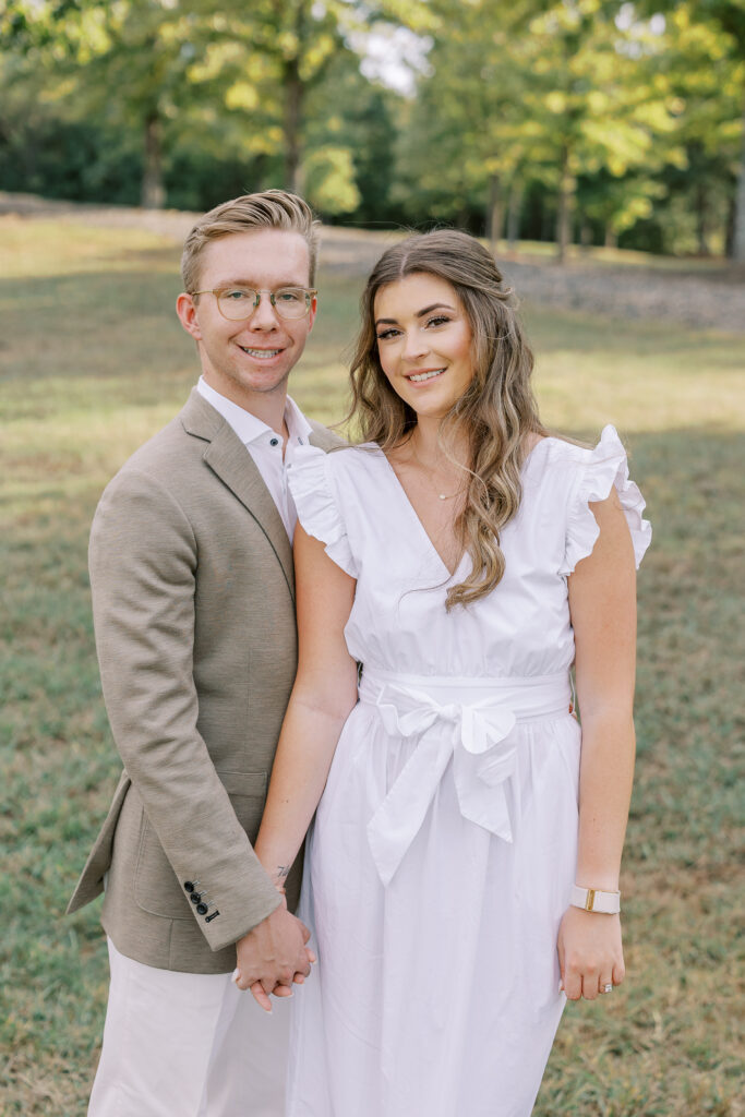 engagement session at the Sandy Creek Barn on Lake Oconee in Reynolds, Georgia