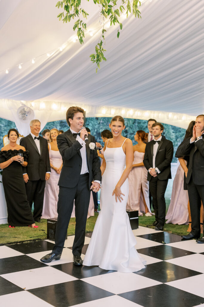 A Wedding Reception at the Manor Golf and Country Club in Alpharetta, Georgia