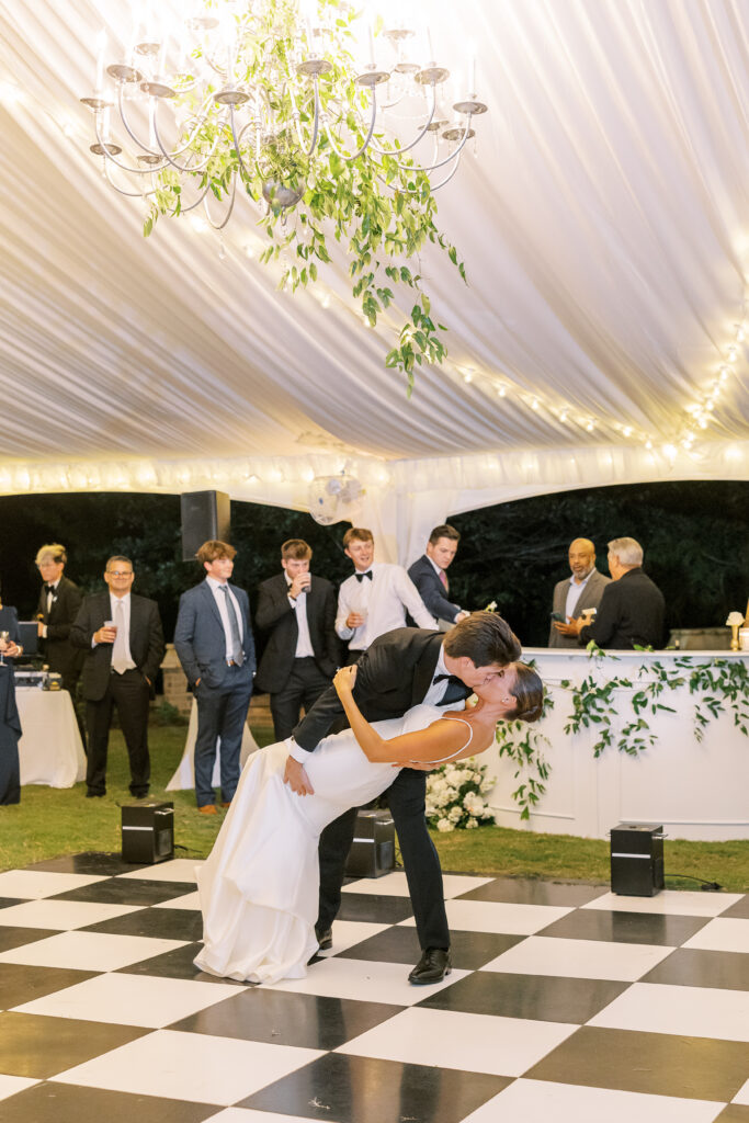 A Wedding Reception at the Manor Golf and Country Club in Alpharetta, Georgia