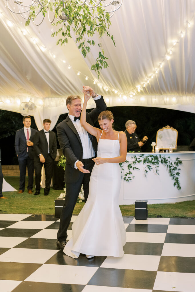 A Wedding Reception at the Manor Golf and Country Club in Alpharetta, Georgia