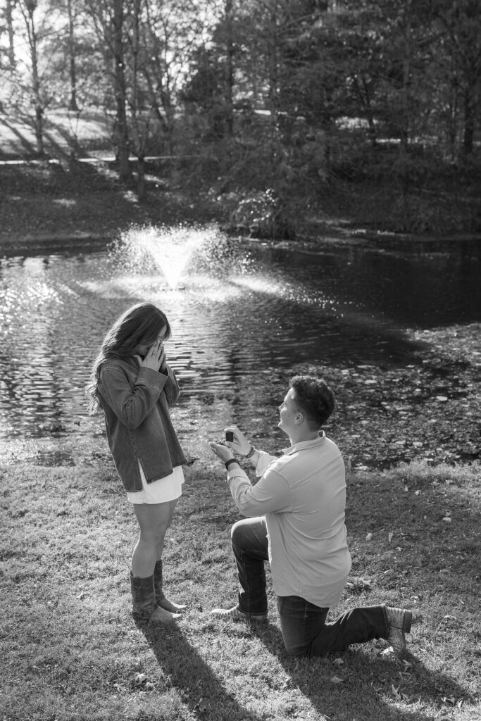 Surprise Proposal in Madison, GA