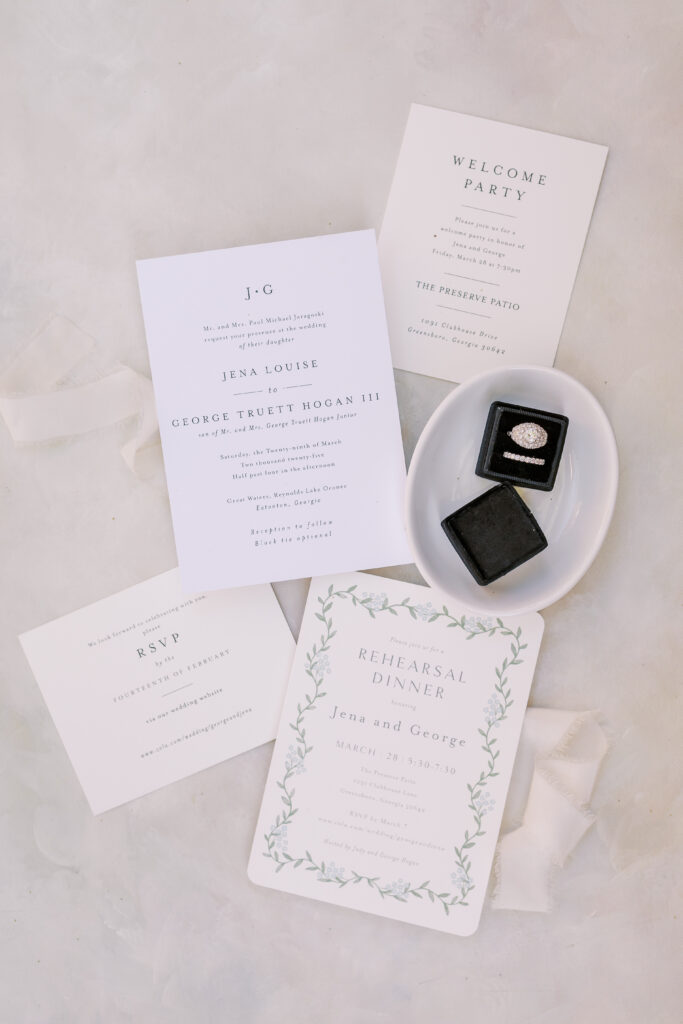 wedding details