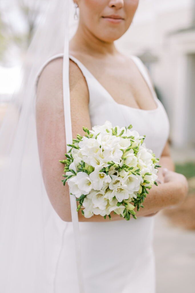 portrait of the bride