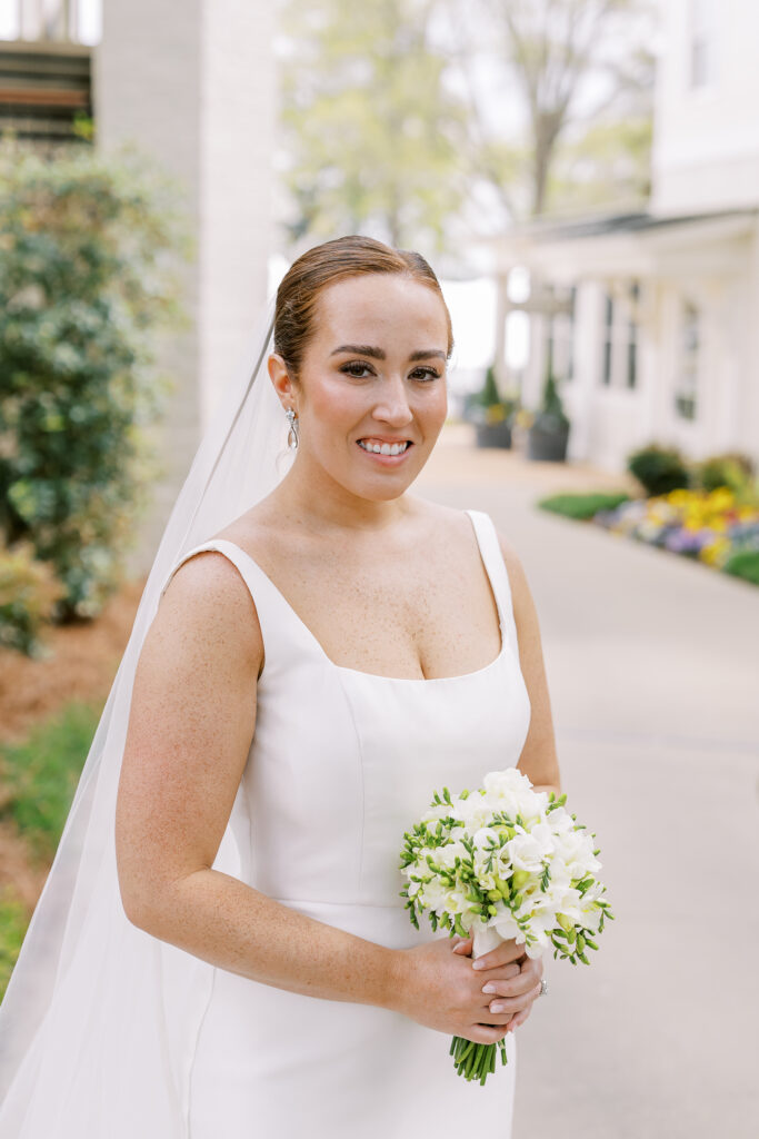 portrait of the bride
