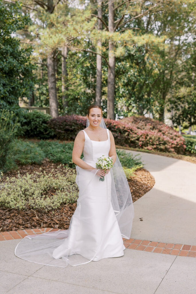 portrait of the bride