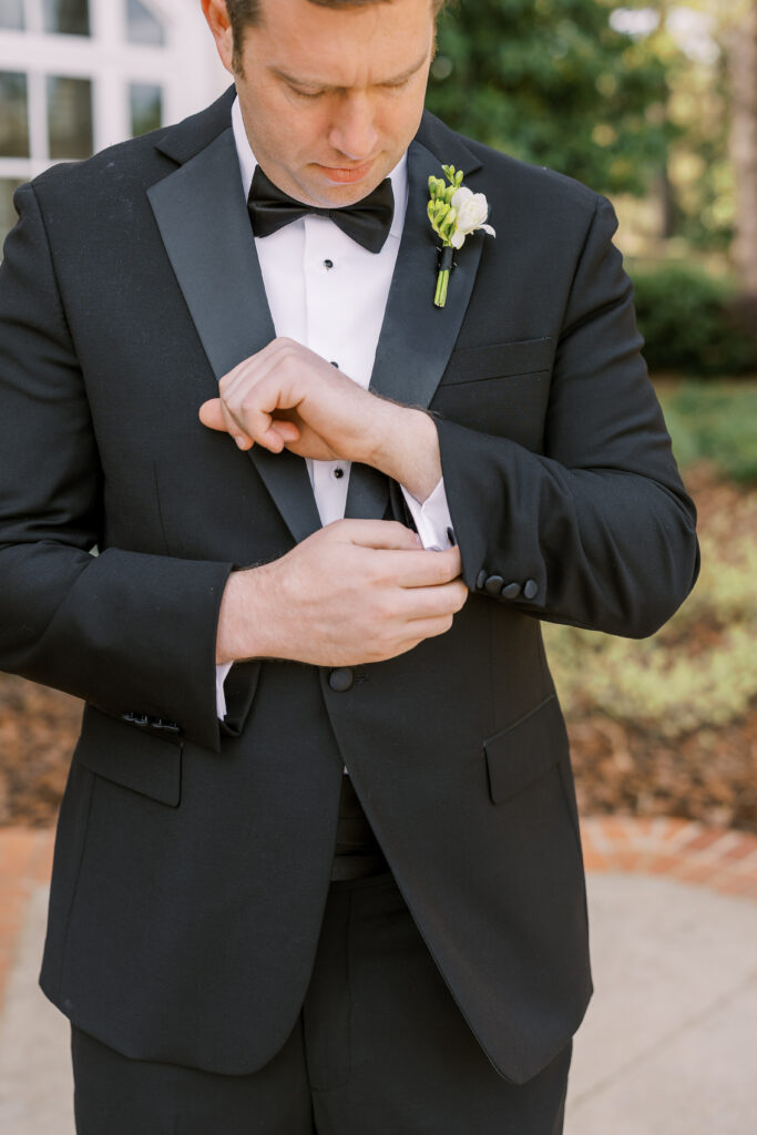 portrait of the groom