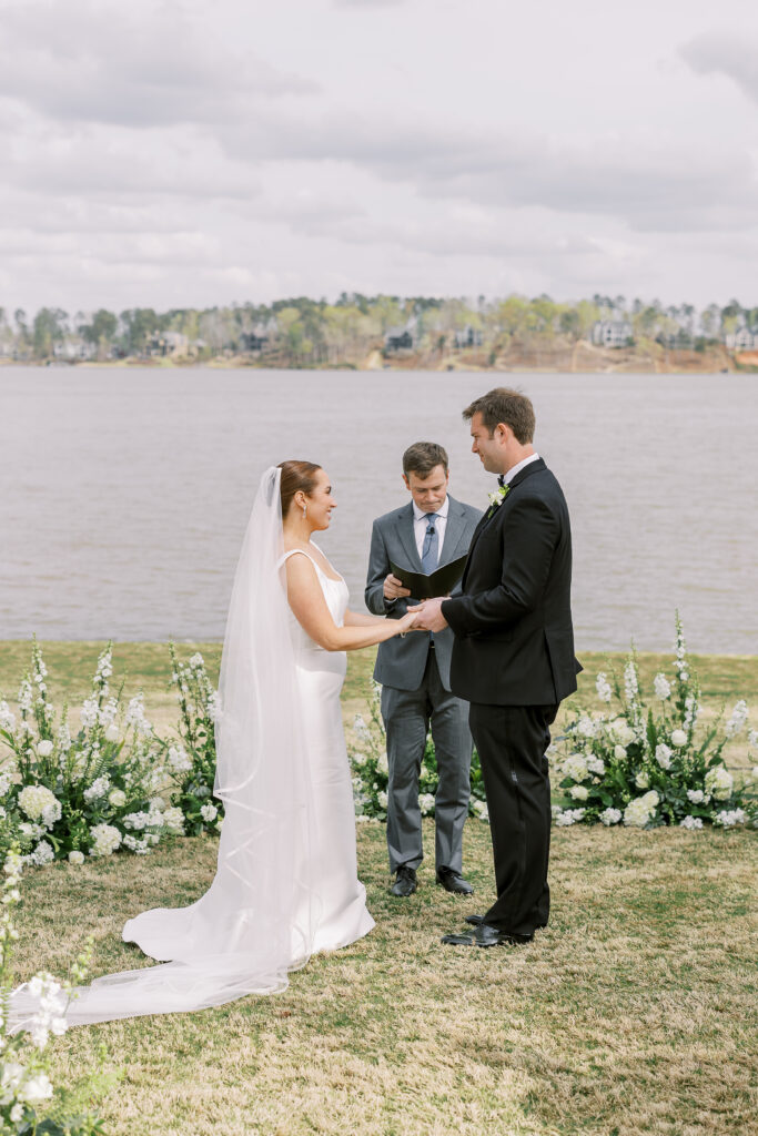 great waters at reynolds wedding on lake oconee
