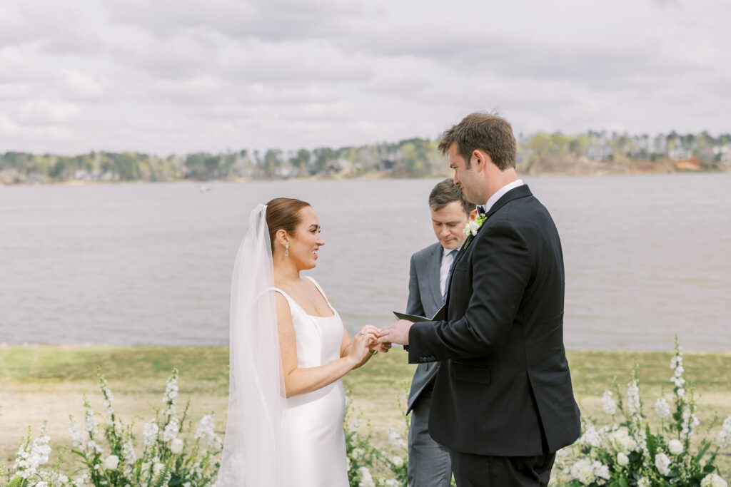 great waters at reynolds wedding on lake oconee