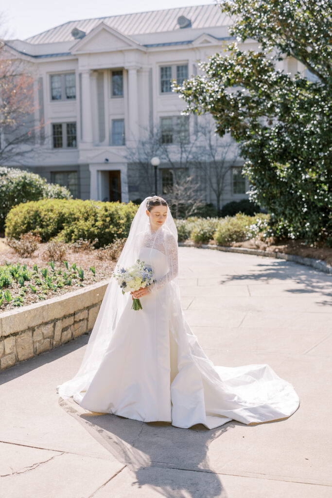 portrait of the bride