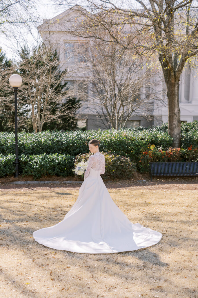 portrait of the bride