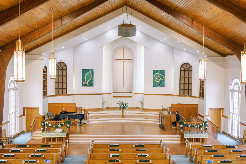milledge avenue baptist wedding athens georgia