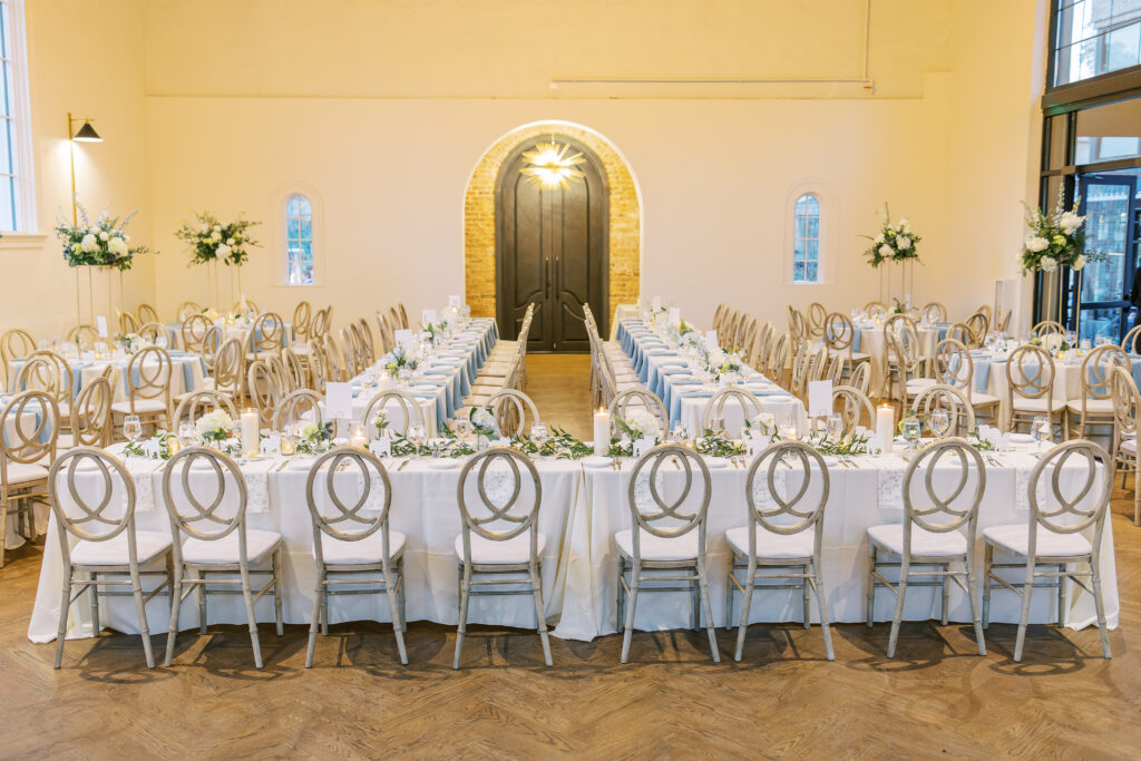 wedding reception at chapel athens