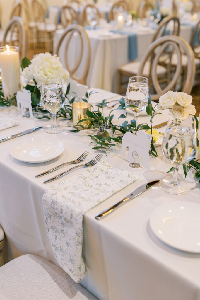 wedding reception at chapel athens