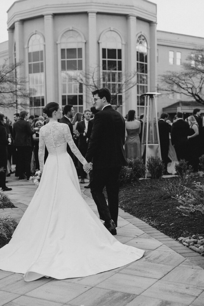wedding reception at chapel athens