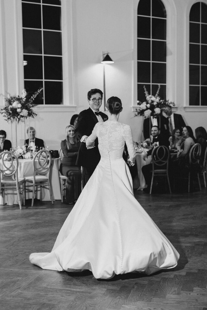 wedding reception at chapel athens