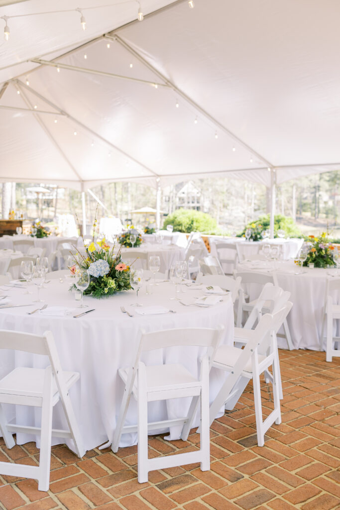 the preserve welcome dinner for a wedding at reynolds at lake oconee