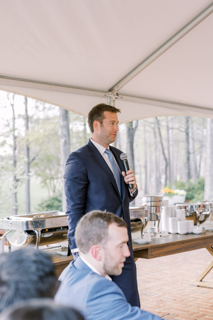 the preserve welcome dinner for a wedding at reynolds at lake oconee