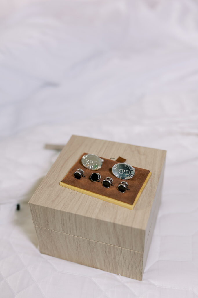 groom's cufflinks