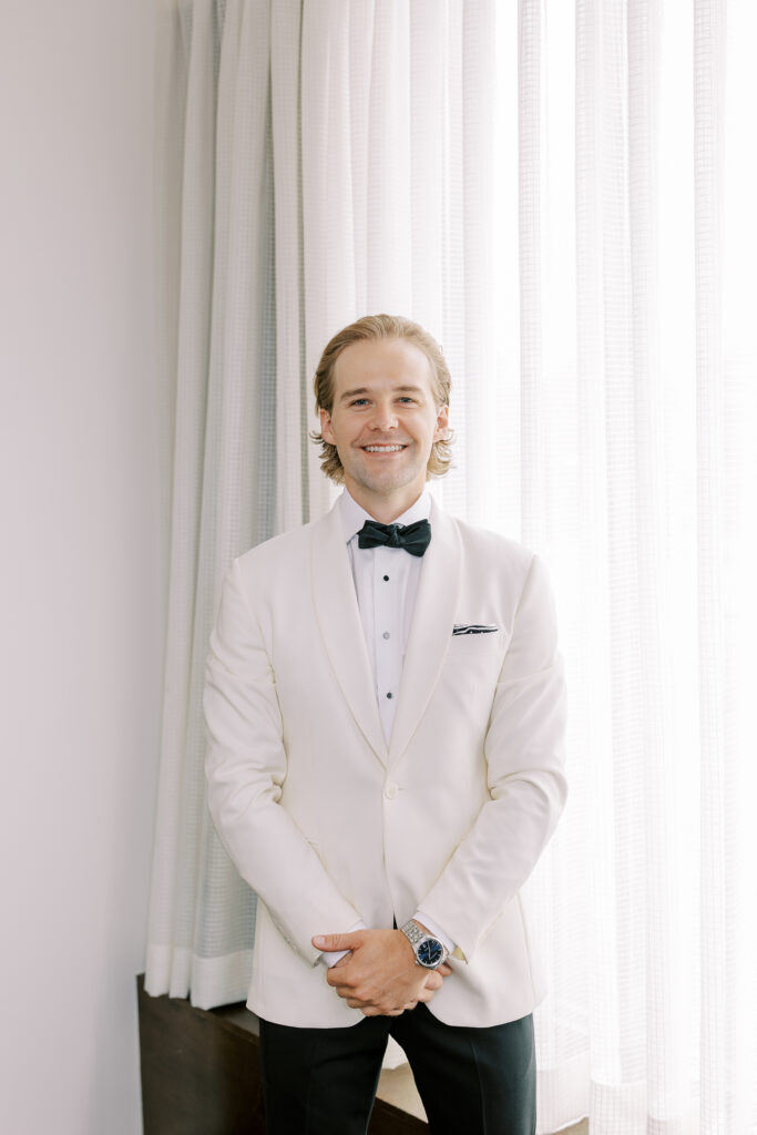 portrait of the groom