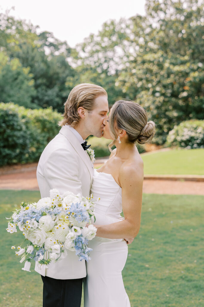bride and groom portrait