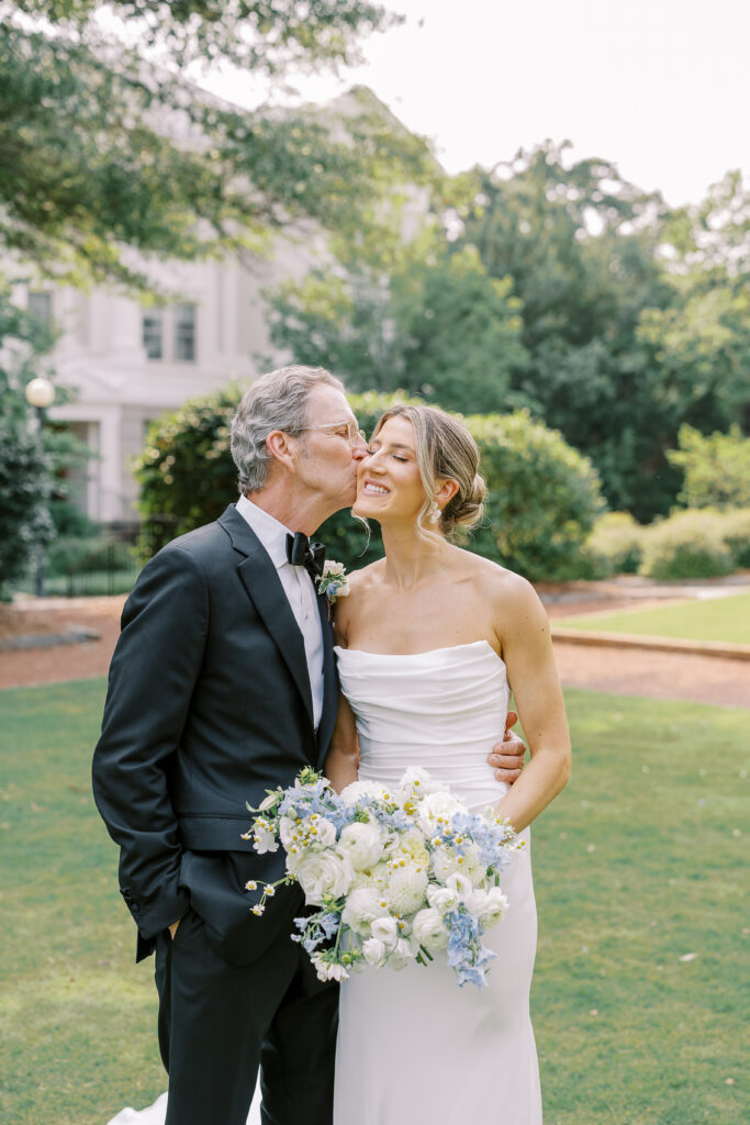 bride and her father