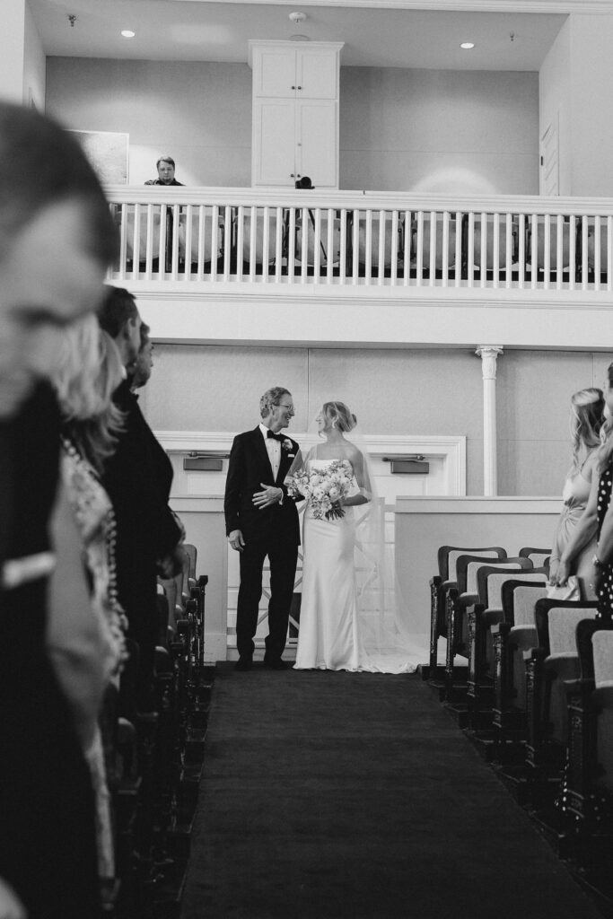 a wedding at uga chapel in athens