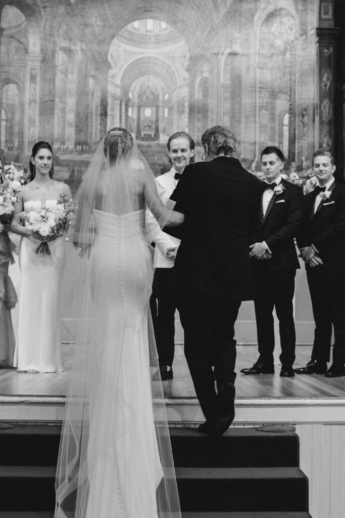 a wedding at uga chapel in athens