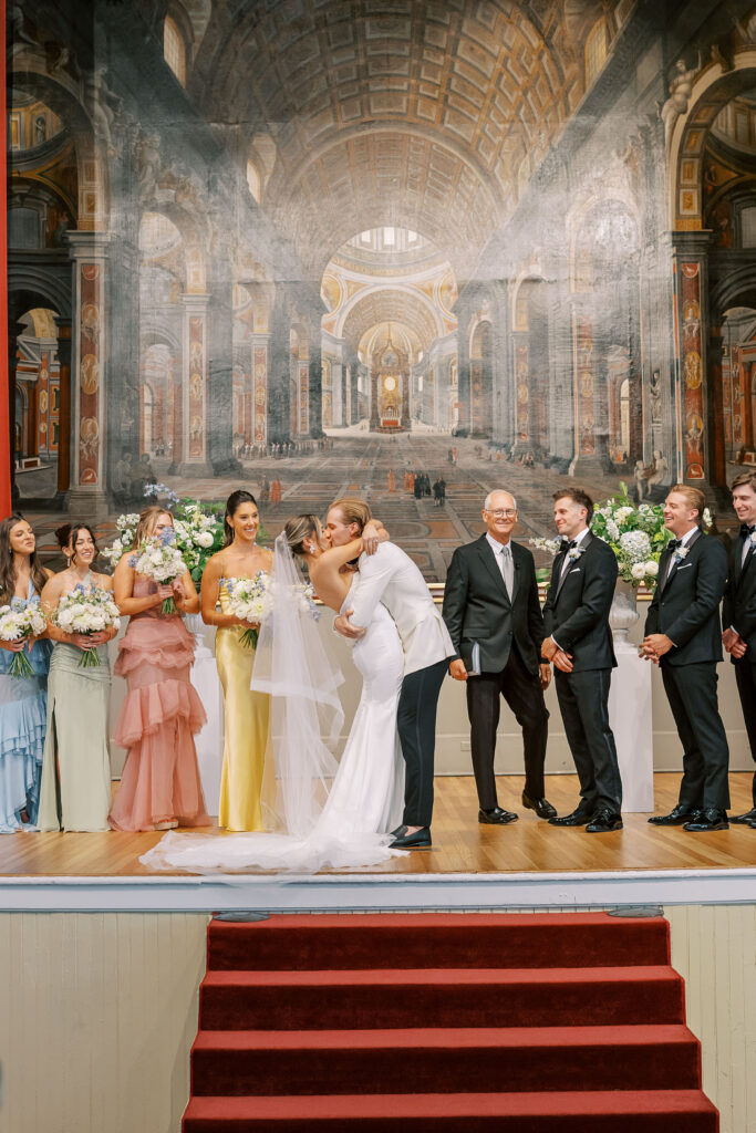 a wedding at uga chapel in athens