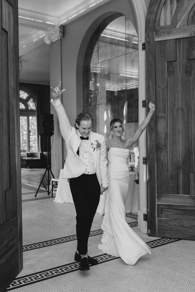 Georgian Hall Wedding Reception