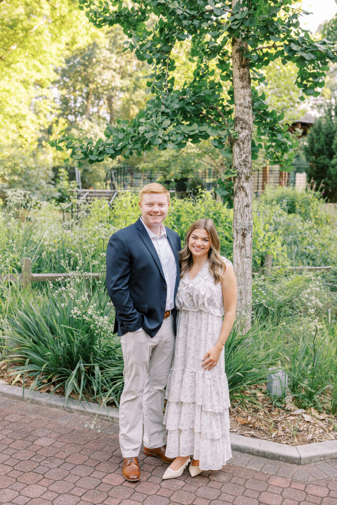 Athens Botanical Gardens Engagement Session