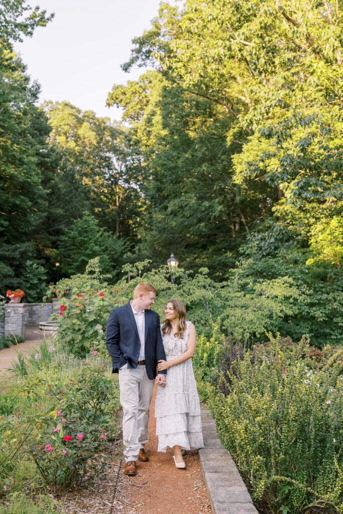 Athens Botanical Gardens Engagement Session